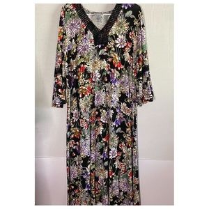 Catherine’s floral maxi/midi dress
